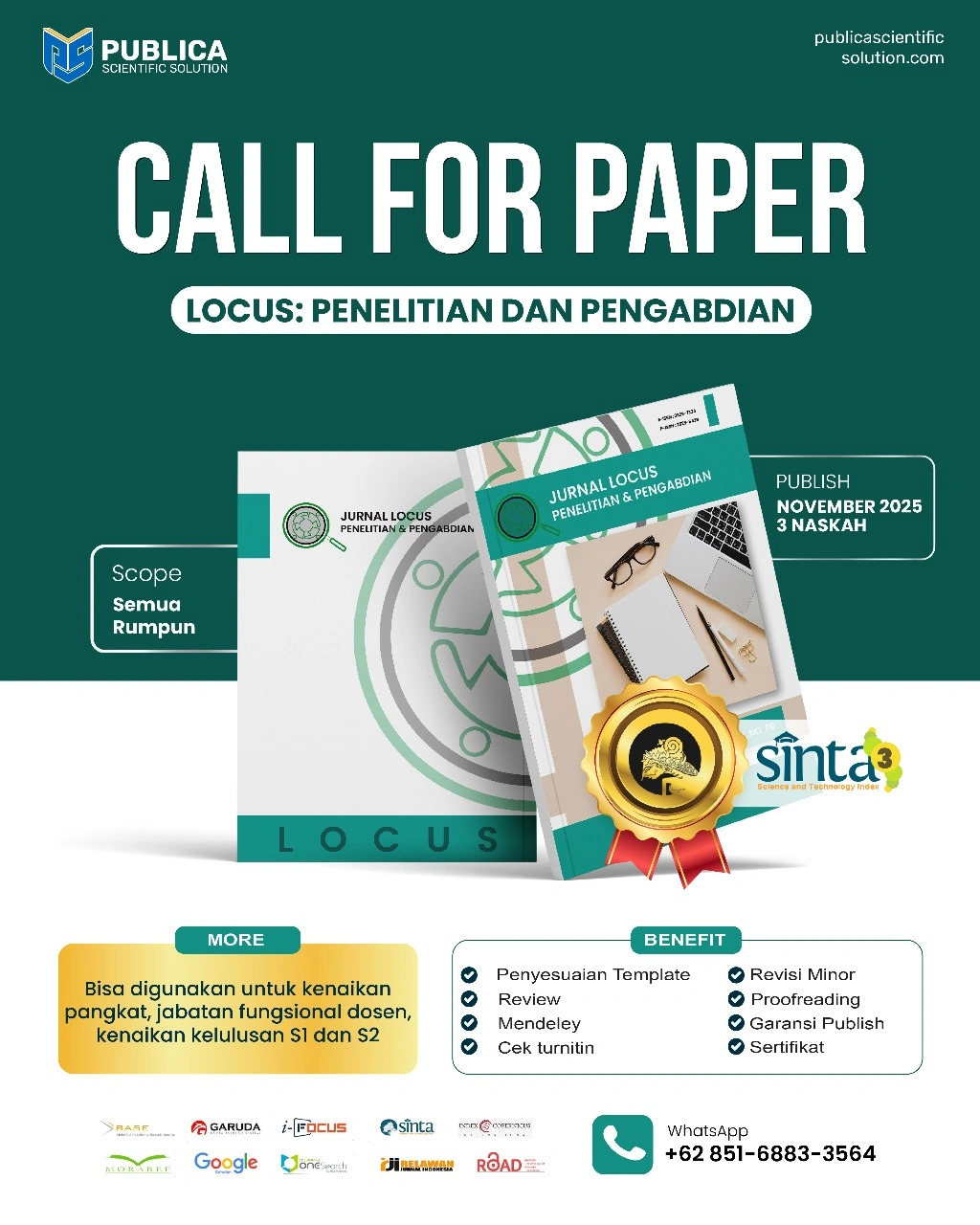 Call For Paper Locus Semua Rumpun